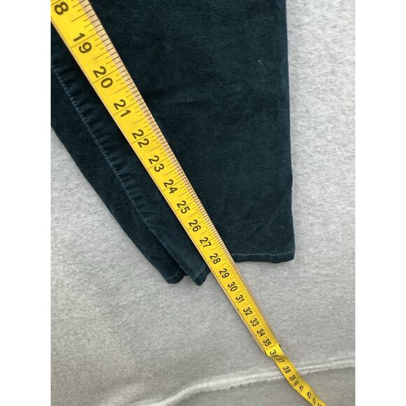 Chicos stretch velvet "Curvy Holiday Size 2- 34 Green - Picture 12 of 15